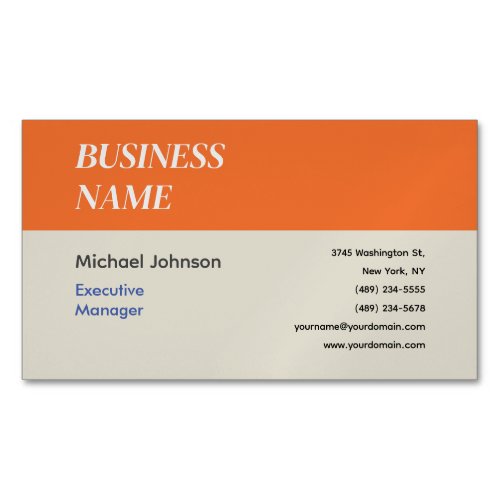 Unique modern professional design business card