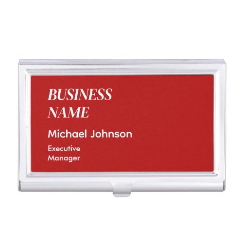 Unique modern professional design business card case