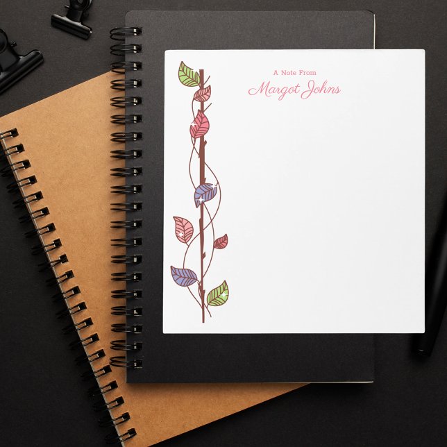 Unique Modern Stylish Colorful Trendy Notepad (Creator Uploaded)