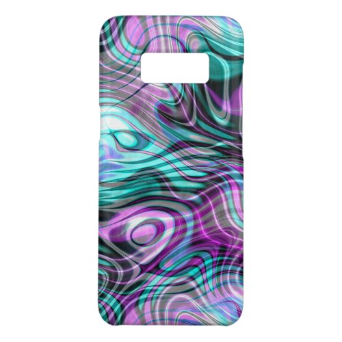 Unique Modern Stylish Marble Swirls Art Motif Case_Mate Samsung Galaxy S8 Case