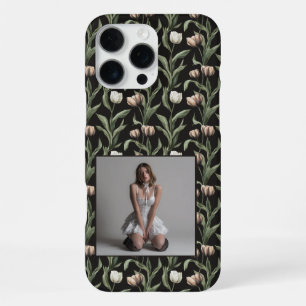 Unique Mom Gifts Tulip Flower Photo iPhone 16 Pro Max Case