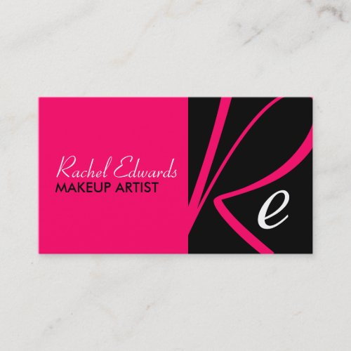 Unique Monogram Business Cards