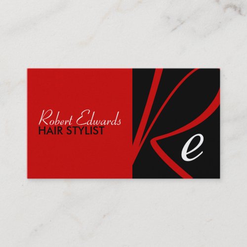 Unique Monogram Business Cards