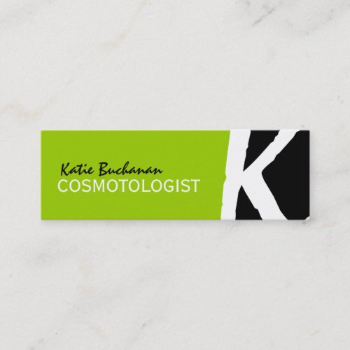 Unique Monogram Business Cards