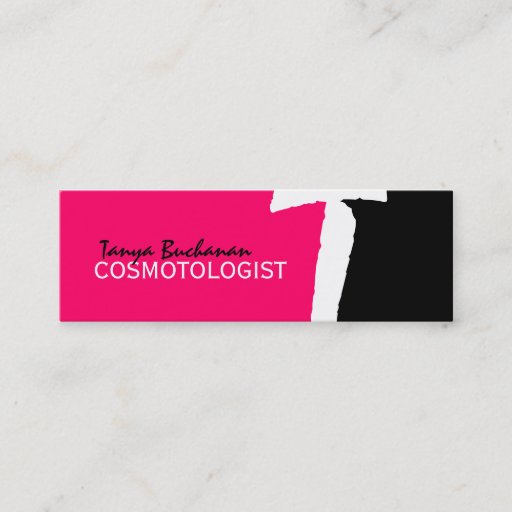 Customizable Unique Monogram :: Mini Business Cards