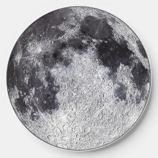 Unique Moon image wireless Charger