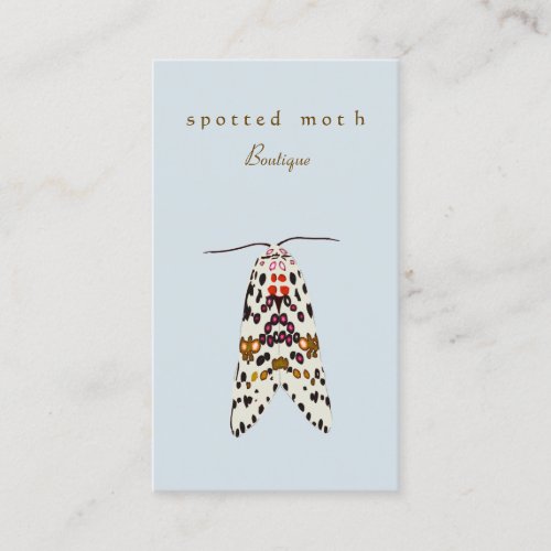 Unique Moth Creative Designer Business Card