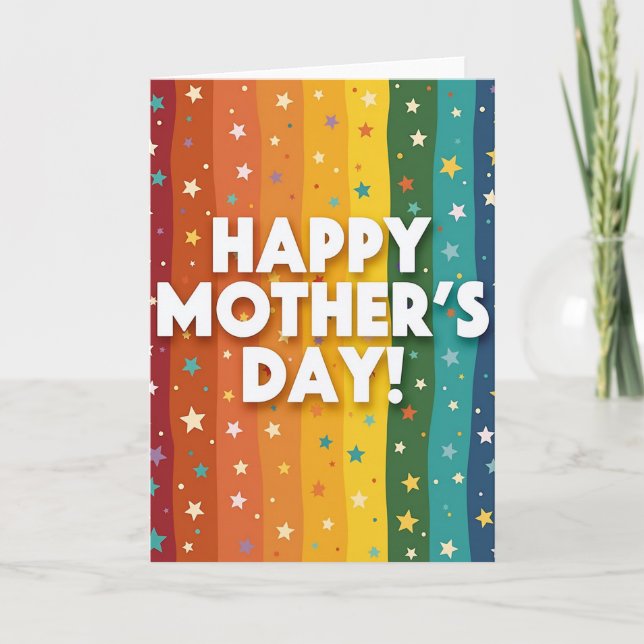 Unique Mothers Day Card (Front)
