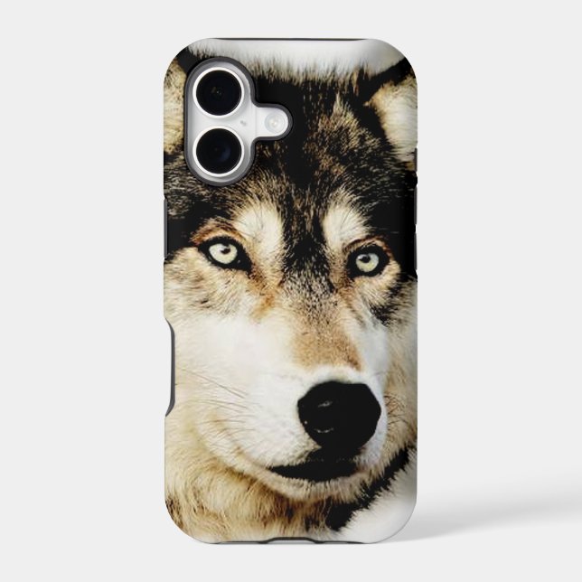 Unique Motivational Wolf Iphone Case (Back)