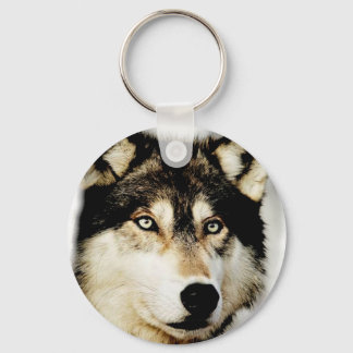 Unique Motivational Wolf Keychain