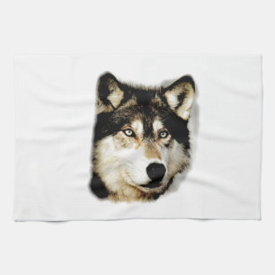 Unique Motivational Wolf Kitchen Towel