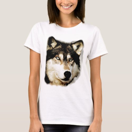 Unique Motivational Wolf T_Shirt
