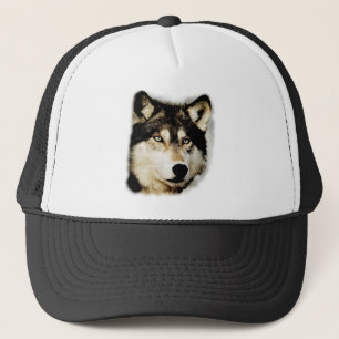 Unique Motivational Wolf Trucker Hat
