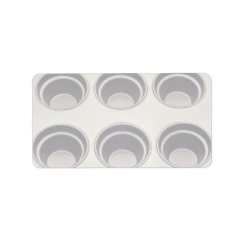 Unique Muffin pan Label