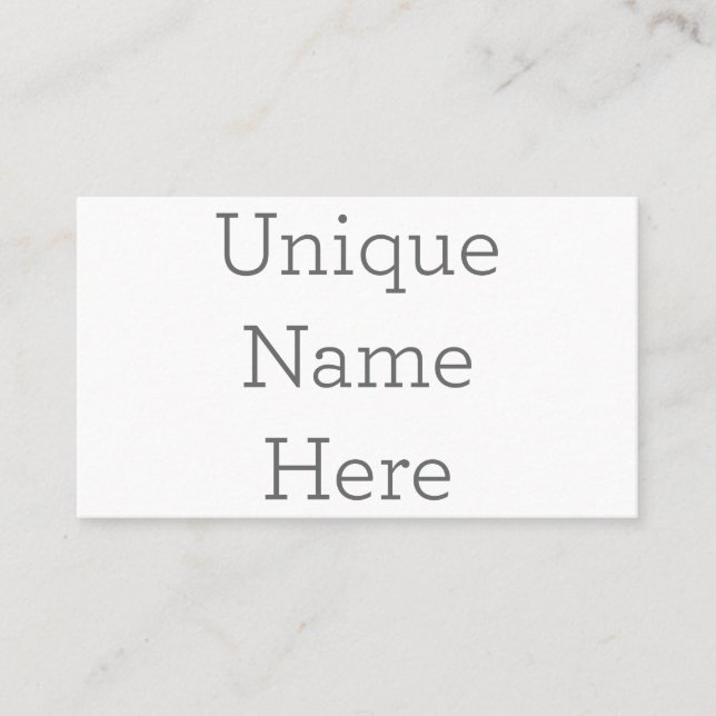 Standard, 3.5" x 2.0" Business Card (Front)