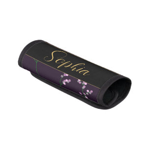 Unique Name with Picture Travel Handle Cover Luggage Handle Wrap