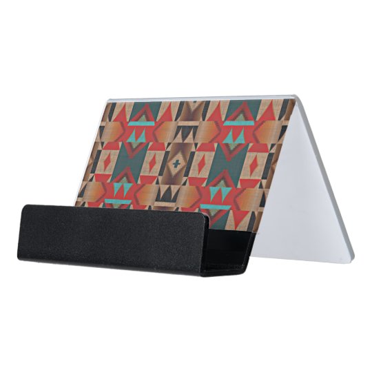 unique native american indian tribe mosaic pattern desk business card holder - Unique Business Card Holder Desk unique native american indian tribe mosaic pattern desk business card holder - Unique Business Card Holder Desk
