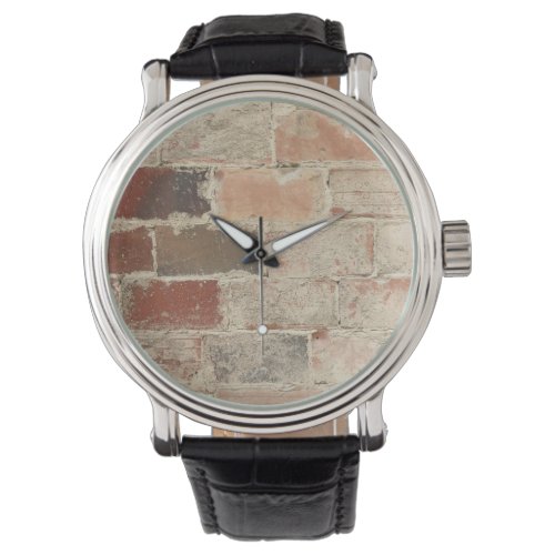 Unique Natural Wall Brick Texture Pattern Gifts Watch