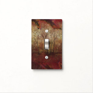 Unique Nature Painting Light Switch Cover