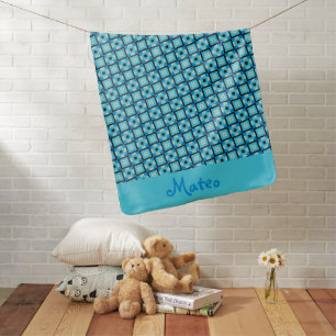 Unique New Dad Unisex Personalized Baby Blankets