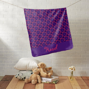 Unique New Dad Unisex Personalized Baby Blankets