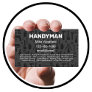 Unique New Handyman Business Card Template