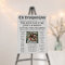 Unique Newspaper Wedding Welcome Sign Foam Board