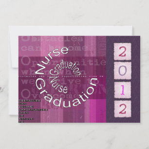 Unique Nurse Graduation Party Invitations 2012