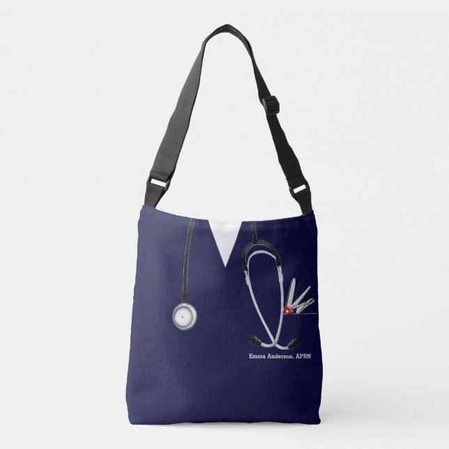 Unique Nurse Purse Crossbody Bag (Front)