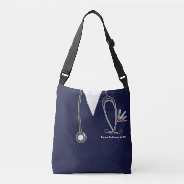 Unique Nurse Purse Crossbody Bag (Front)
