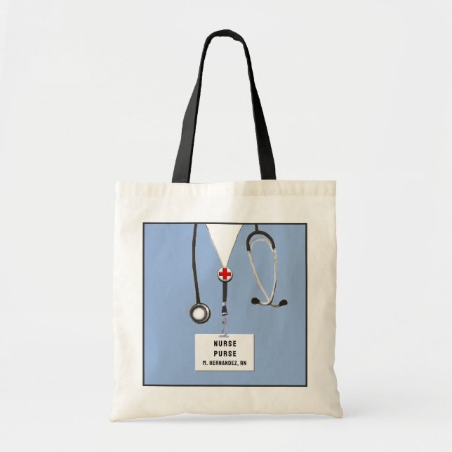 Unique Nurse Tote Bag (Front)