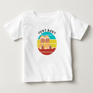 Unique One Watercolor Boho 1st Birthday Baby Baby T-Shirt