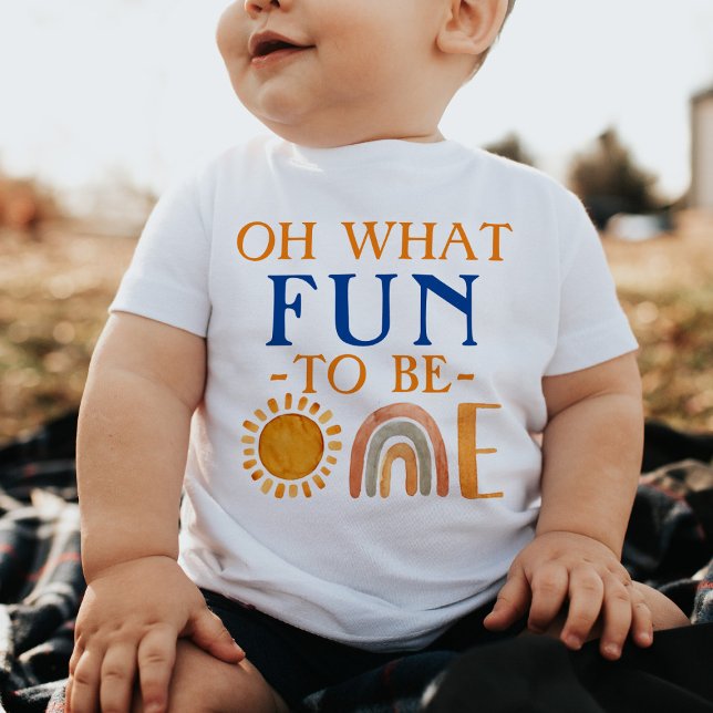 Unique One Watercolor Boho    Baby T-Shirt (Creator Uploaded)