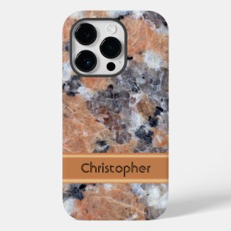 Unique Orange and Gray Stone