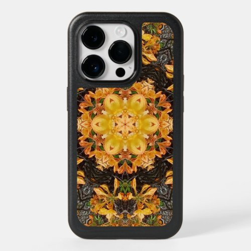 Unique Orange Yellow Abstract  OtterBox iPhone 14 Pro Case