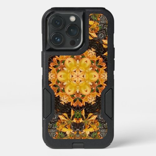 Unique Orange Yellow Abstract  iPhone 13 Pro Case