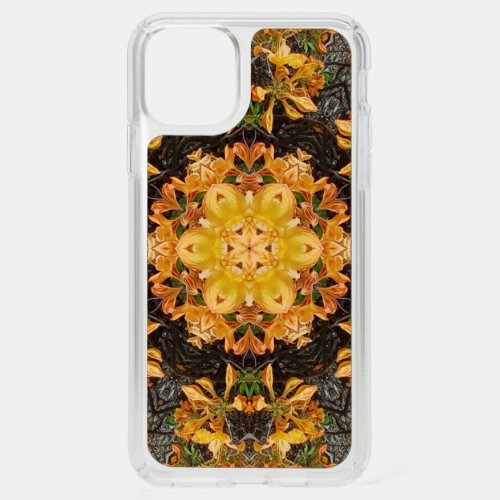 Unique Orange Yellow Abstract  Speck iPhone 11 Pro Max Case