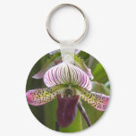 Unique Orchid Keychain