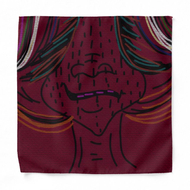 Unique Original Animation Bandana (Front)