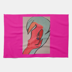 Unique Original Character Art Kitchen Towel