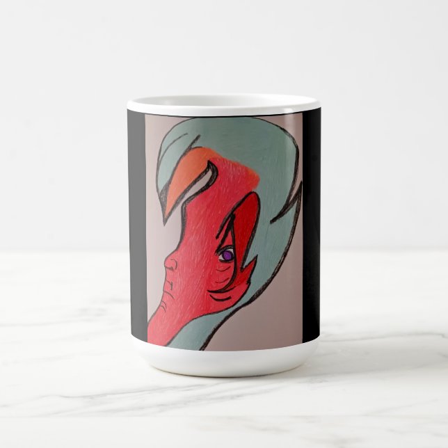 Unique Original Character Art Mug (Center)