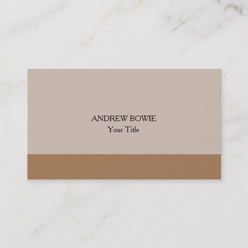 Unique Original Plain Minimalist Pastel Colors Business Card