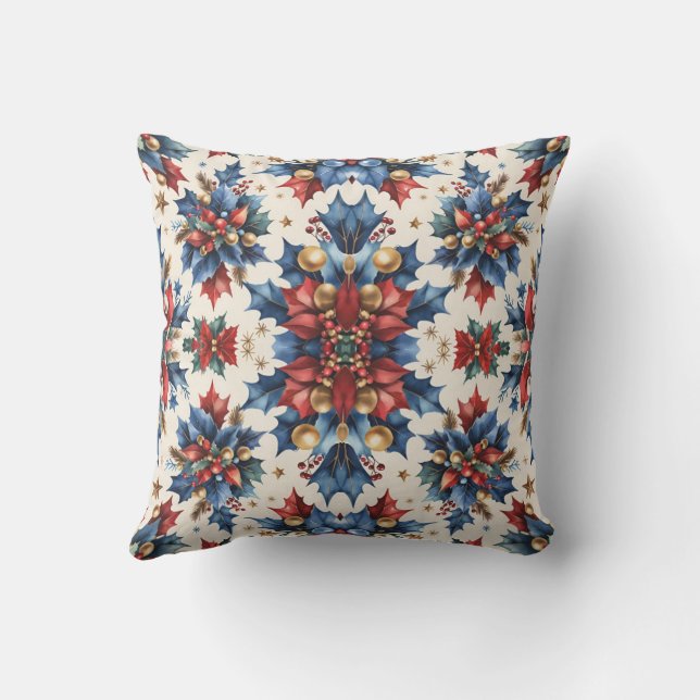 Unique Outdoor Christmas In July Pillow  (Back)