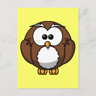 Unique Owl Postcard