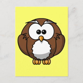 Unique Owl Postcard