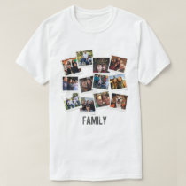 Unique Own Family Photo Frame Collage T-Shirt Unique Own Family Photo Frame Collage T-Shirt