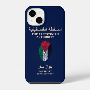 Unique Palestine Travel Passport Print Souvenir iPhone 14 Case