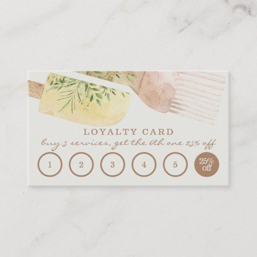 Unique Pastry Bakery Cooker loyalty Business Card