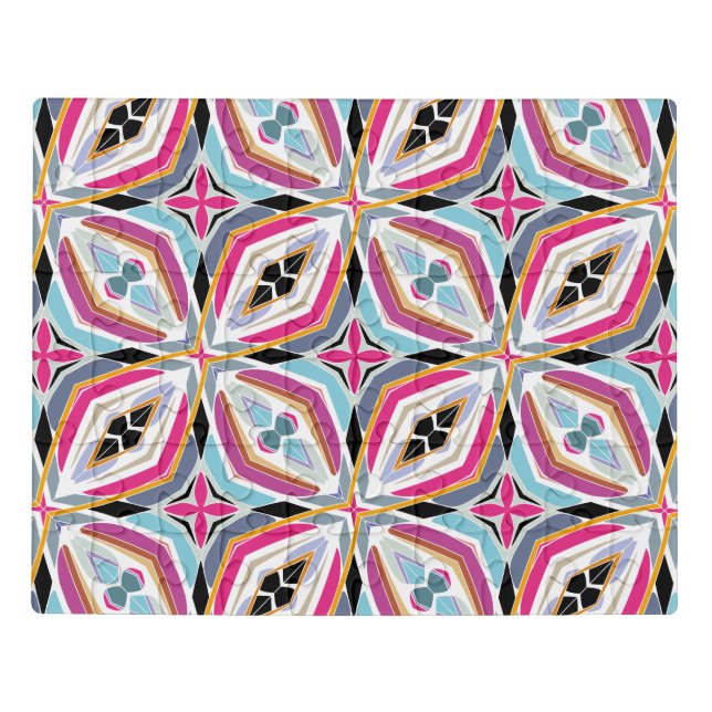 Unique Pattern Design Jigsaw Puzzle (Puzzle Horizontal)