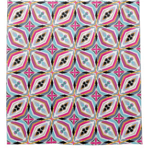 Unique Pattern Design Shower Curtain